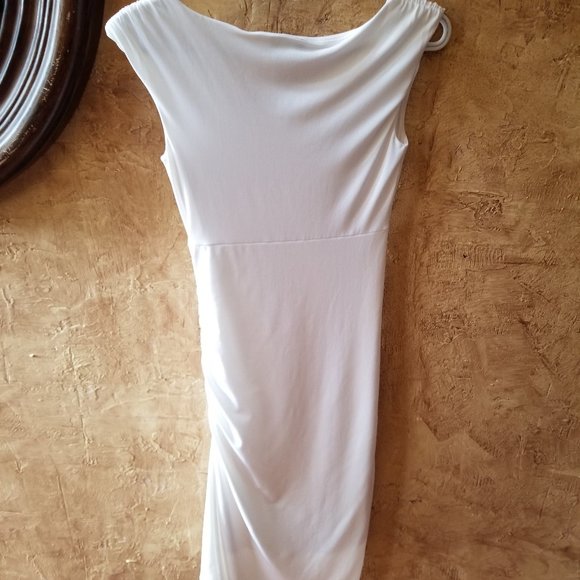 Moda International Victoria's Secret White Ruched Dress - Picture 5 of 10